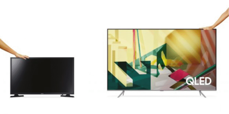 Samsung lanza plan de canje para obtener descuentos en smart TVs nuevas