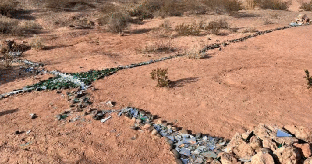 Misteriosa cruz gigante en Neuquén genera alarma en parque protegido