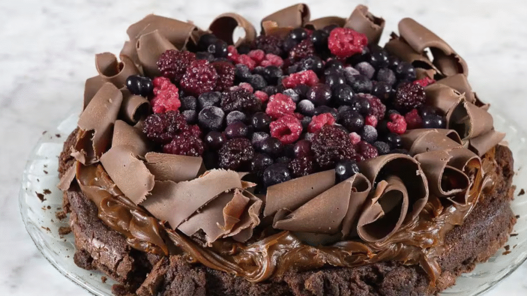 Maru Botana revela su receta de torta marquise de chocolate en redes