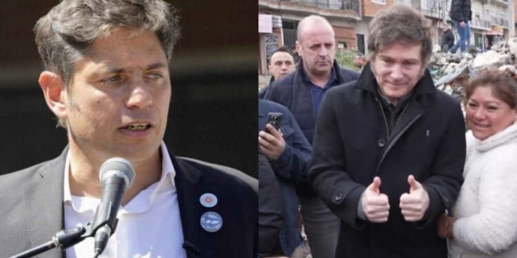 Kicillof critica a Milei por solo sacar fotos en La Matanza sin caminarla