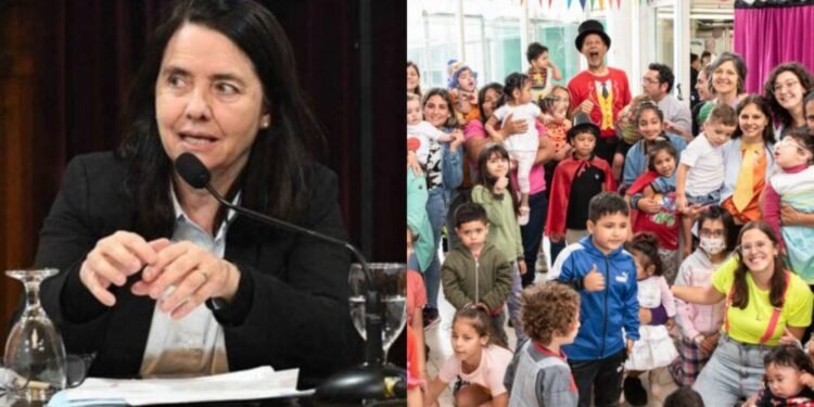 Senadora del PRO genera controversia al cuestionar atención en el Garrahan