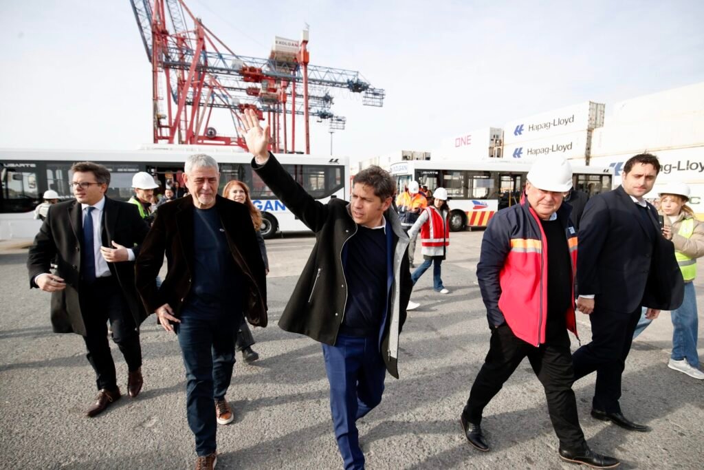Kicillof impulsa obras clave en Dock Sud en medio de la campaña legislativa