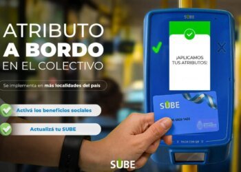 Gobierno lanza Atributo a Bordo para simplificar beneficios en colectivos