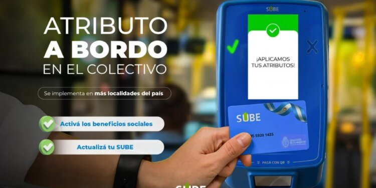 Gobierno lanza Atributo a Bordo para simplificar beneficios en colectivos