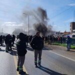 Cortes en la Ruta Nacional 33 por salarios adeudados en Vassalli