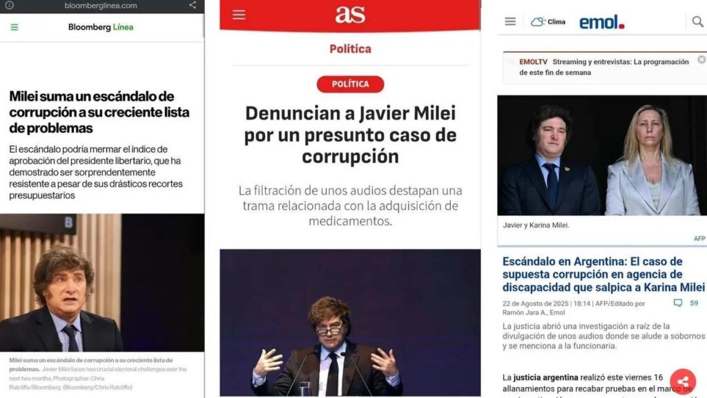 Escándalo de corrupción en la Agencia de Discapacidad sacude al gobierno de Milei