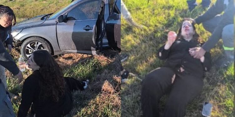 Diputada Rocío Bonacci sufre accidente de tránsito en ruta a Buenos Aires