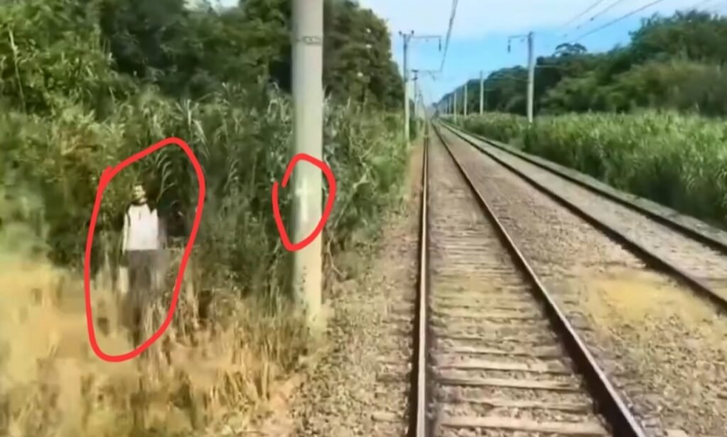 Silueta inquietante sorprende a pasajeros del Tren Roca en Buenos Aires