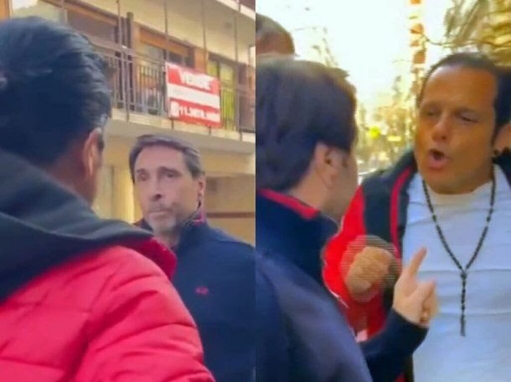 Candidato a diputado agredió a Eduardo Feinmann fuera de Radio Mitre