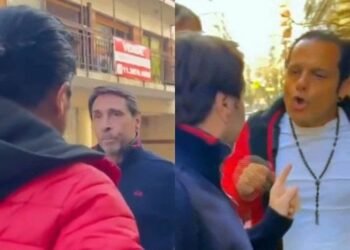 Candidato a diputado agredió a Eduardo Feinmann fuera de Radio Mitre
