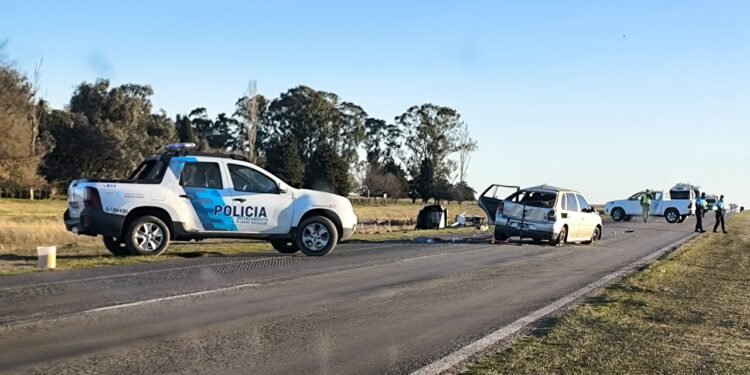 Trágico vuelco en la Ruta 205 dejó a una niña de tres años sin vida