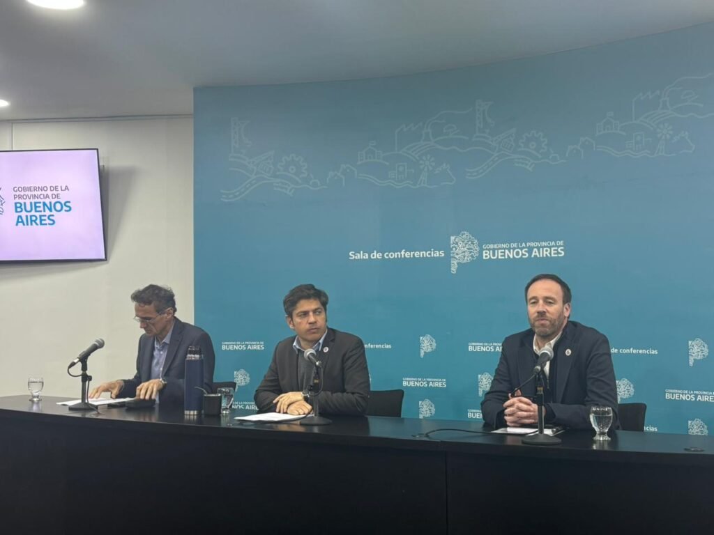 Kicillof impulsa ley para reactivar la obra pública en la provincia