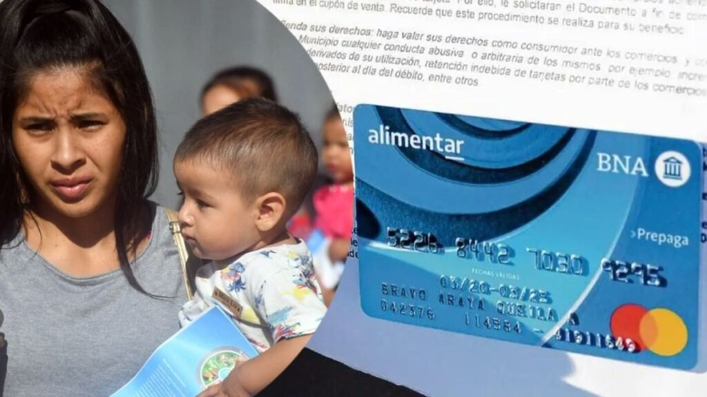 El aumento de la Tarjeta Alimentar se mantiene sin cambios para agosto