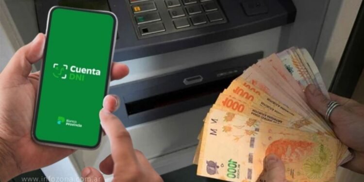 Cuenta DNI permite retirar hasta $100.000 sin tarjeta en agosto