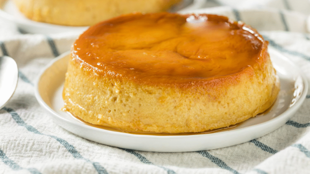 Prepara un flan casero cremoso en minutos con solo dos ingredientes