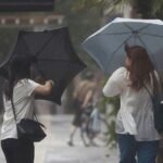Alerta amarilla y naranja por fuertes vientos en ocho provincias del país