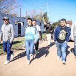 Mayra Mendoza y Tignanelli impulsan la campaña en Lanús y Brown