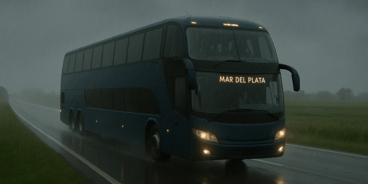 Pasajera denuncia mal estado de micro en viaje a Mar del Plata y se viraliza