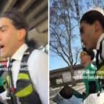 Un joven corre una maratón mientras consulta a ChatGPT en tiempo real