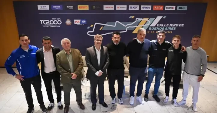 El TC2000 debutará en un circuito callejero en Villa Soldati en 2026