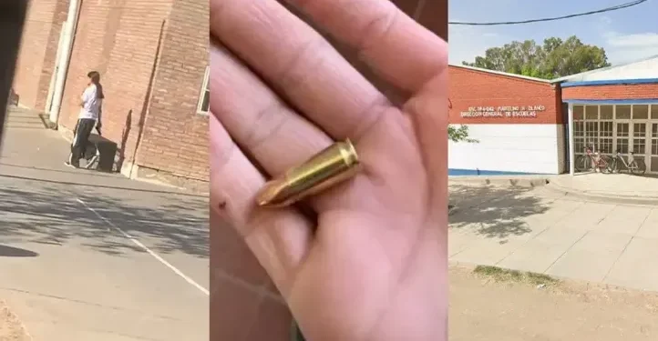Adolescente se atrinchera en escuela de Mendoza y dispara al aire