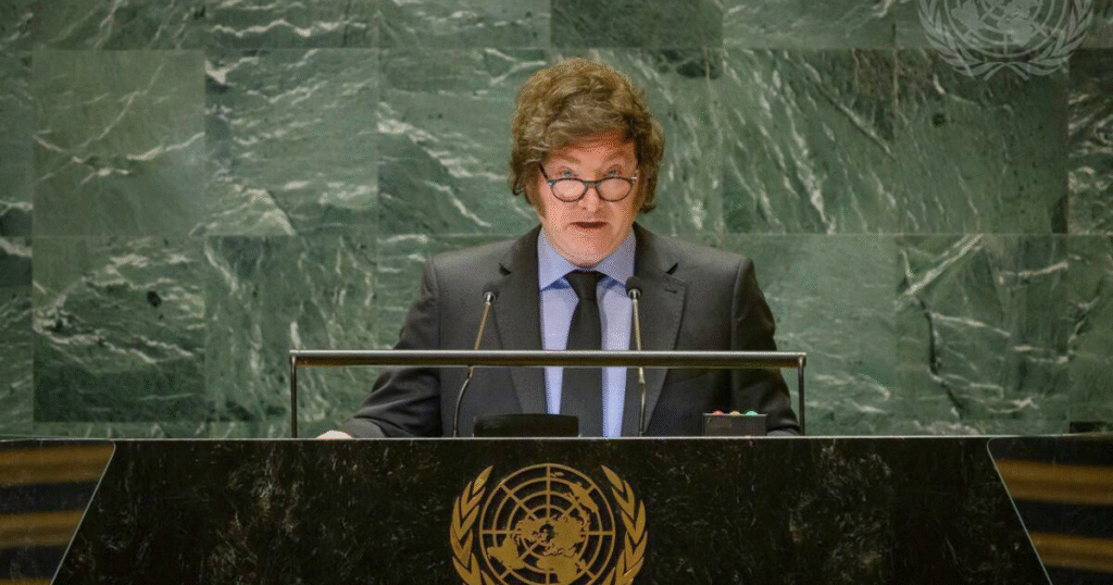 Milei defiende la libertad y critica el rol de la ONU ante asamblea mundial