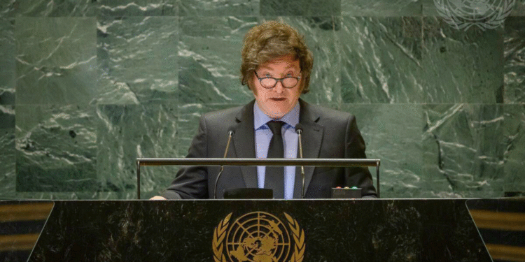 Milei defiende la libertad y critica el rol de la ONU ante asamblea mundial