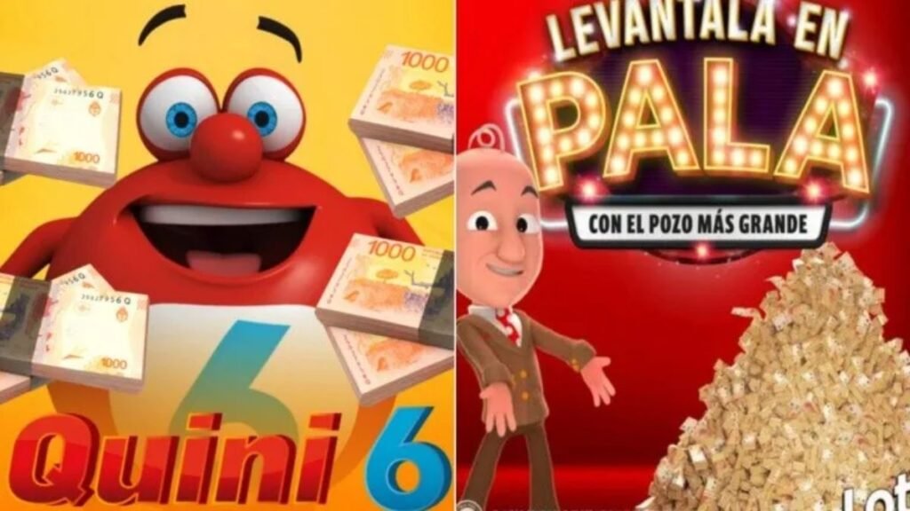 Quini 6 y Loto Plus ofrecen botes acumulados de casi $25.000 millones