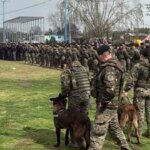 Tensión y críticas cruzadas por la seguridad en el acto de Javier Milei en Moreno
