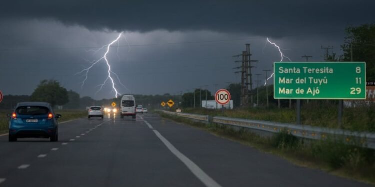 Alerta amarilla por tormentas en la provincia de Buenos Aires, rige hasta el sábado 27 de septiembre
