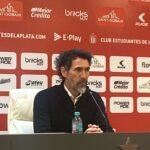 Eduardo Domínguez reflexiona sobre la derrota de Estudiantes ante River