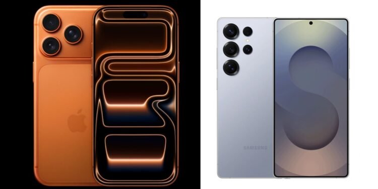 Comparativa del iPhone 17 Pro Max y Samsung Galaxy S25 Ultra: ¿Cuál es la mejor opción?