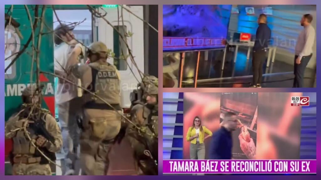 Hombre armado irrumpe en Crónica TV y provoca caos en la redacción