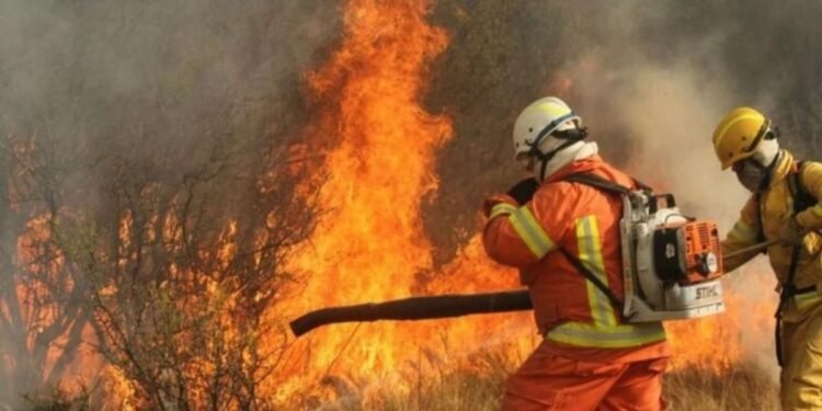 Córdoba controla incendios, pero el riesgo se intensifica por el viento