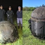 Un misterioso cilindro cae en un campo de Chaco y sorprende a la comunidad
