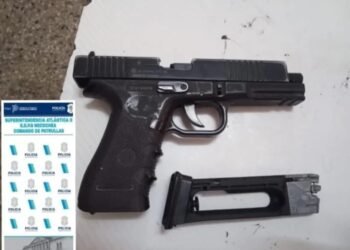 Adolescente de Necochea asiste a escuela con pistola de aire comprimido