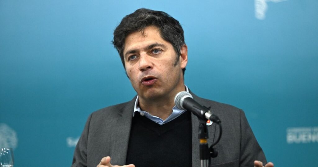 Kicillof urge a la Legislatura a aprobar refinanciación de deudas provinciales