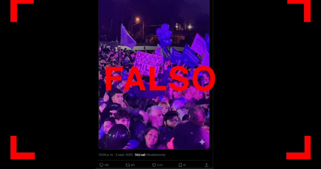 Milei cierra campaña en Moreno entre escándalos por la hermana y audios filtrados