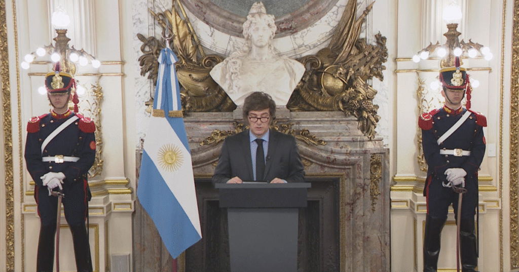 Milei presenta el Presupuesto 2026 y defiende su rumbo económico en cadena nacional