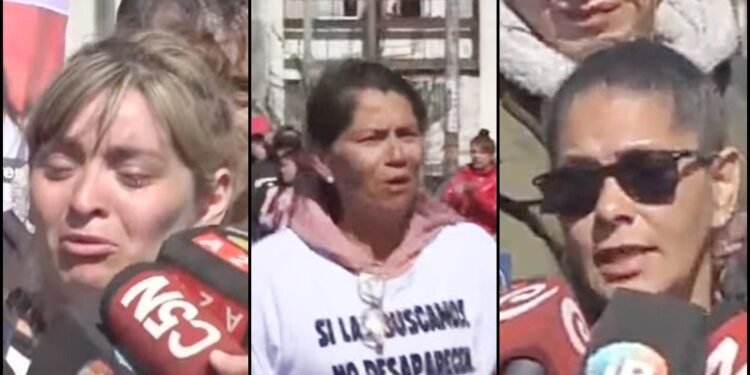 Familiares de jóvenes asesinadas marchan pidiendo justicia en Florencio Varela