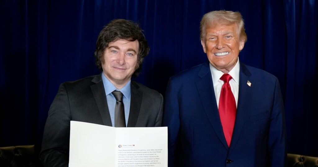 Milei regresa de EE. UU. con directrices para reducir la influencia china