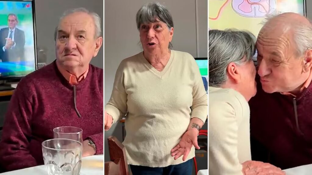Una abuela sorprende a su pareja con un pedido de casamiento tras 57 años