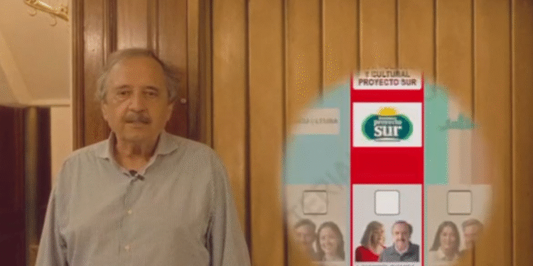 Ricardo Alfonsín presenta un video innovador sobre la boleta única