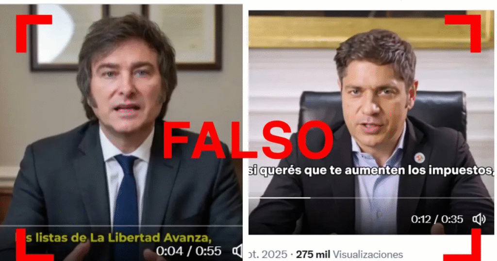 El presidente y el gobernador critican su gestión en spots virales
