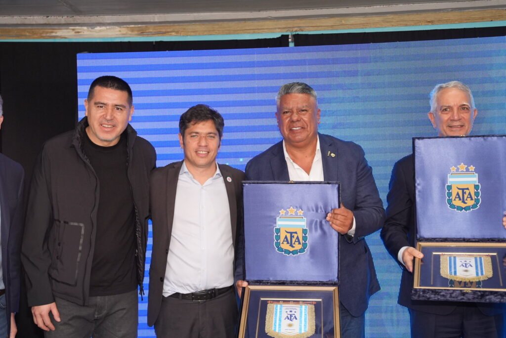 Kicillof y AFA presentan plan para convertir Estadio Único en casa del fútbol