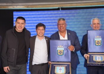Kicillof y AFA presentan plan para convertir Estadio Único en casa del fútbol