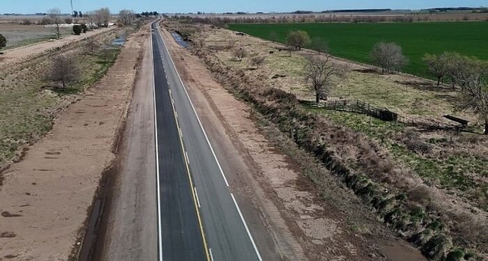 Inicia pavimentación de 47,4 km en la Ruta del Cereal, clave para el agro
