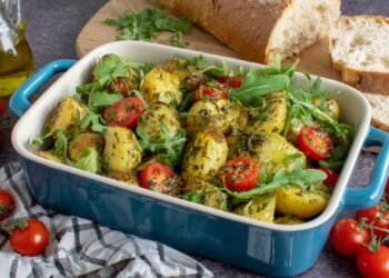 La ensalada de papas con pesto: el acompañamiento nutritivo ideal
