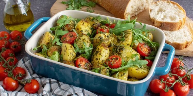 La ensalada de papas con pesto: el acompañamiento nutritivo ideal