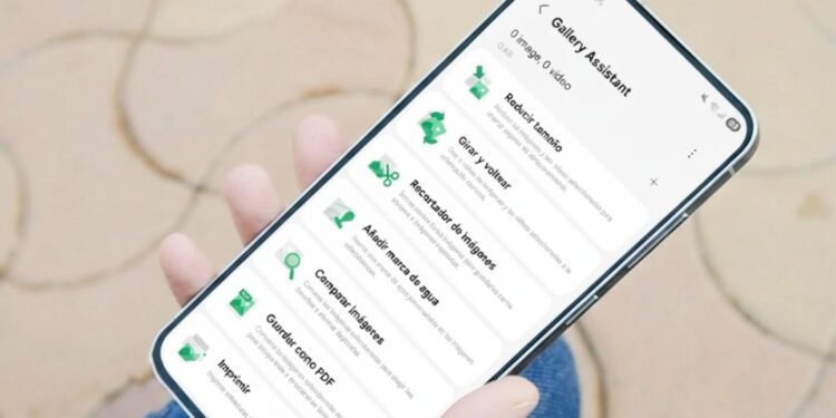 Samsung lanza Gallery Assistant, una nueva app para editar fotos en móviles con One UI 8